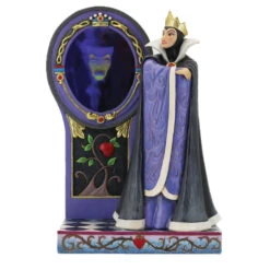 Jim Shore Disney Traditions Evil Queen Mirror Scene Figurine