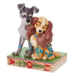 Enesco Jim Shore Disney Lady And The Tramp Love Scene, 4.5" -Christmas Discount Store Disney Jim Shore Lady and the Tramp Love Scene 6010885 02