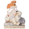 Enesco Jim Shore Disney Ariel, Scuttle And Max White Woodland Figurine, 7.75" 2 Enesco Jim Shore Disney Ariel, Scuttle And Max White Woodland Figurine, 7.75" -Christmas Discount Store Jim Shore Ariel Scuttle and Max White Woodland Figurine 6008066 01