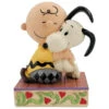 Enesco Jim Shore Charlie Brown Hugging Snoopy Figurine, 4.5" -Christmas Discount Store Jim Shore Charlie Brown Hugging Snoopy Figurine 6007936 01