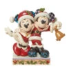 Enesco Jim Shore Disney Mickey And Minnie Santas Figurine, 6.69" 2 Enesco Jim Shore Disney Mickey And Minnie Santas Figurine, 6.69" -Christmas Discount Store Jim Shore Disney Mickey and Minnie in Santa Suits 6013058 01