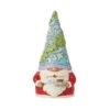 Enesco Jim Shore Summer Grilling Gnome Figurine, 5" -Christmas Discount Store Jim Shore Gnome with Burger Figurine 6013138 01
