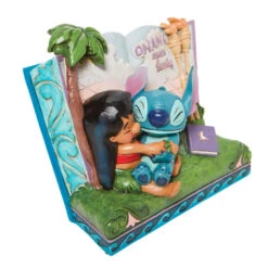 Enesco Jim Shore Disney Lilo & Stitch Storybook Figurine, 5.75" -Christmas Discount Store Jim Shore Lilo Stitch Storybook Figurine 6010087 02