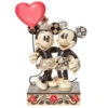 Enesco Jim Shore Disney Mickey And Minnie Heart Figurine, 7.25" 2 Enesco Jim Shore Disney Mickey And Minnie Heart Figurine, 7.25" -Christmas Discount Store Jim Shore Mickey and Minnie Heart Figurine 6010106 01