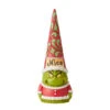 Enesco Jim Shore Dr. Seuss Naughty/Nice Grinch Gnome Figurine, 8.19" -Christmas Discount Store Jim Shore NaughtyNice Grinch Gnome Figurine 6012704 01