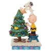 Enesco Jim Shore Peanuts Finishing Touches Charlie Brown & Snoopy Figurine, 8.4" -Christmas Discount Store Jim Shore Peanuts Finishing Touches Charlie Brown Snoopy Figurine 6010321 01