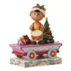 Enesco Jim Shore Peanuts Franklin Holiday Train Car Figurine, 4.75" -Christmas Discount Store Jim Shore Peanuts Franklin Drum Train Car Figurine 6013051 01