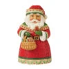 Enesco Jim Shore Pint-Sized Santa With Christmas Cookies Figurine, 5.1" -Christmas Discount Store Jim Shore PintSized Santa With Cookies Figurine 6012965 01