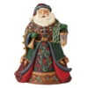Enesco Jim Shore Collector Santa With Lantern Figurine, 14.02" 1 Enesco Jim Shore Collector Santa With Lantern Figurine, 14.02" -Christmas Discount Store Jim Shore Santa Claus Lantern French Horn Figurine 6012948 01