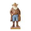 Enesco Jim Shore Western Santa Figurine, 10.24" 2 Enesco Jim Shore Western Santa Figurine, 10.24" -Christmas Discount Store Jim Shore Santa Figurine With Cowboy Hat 6012903 01