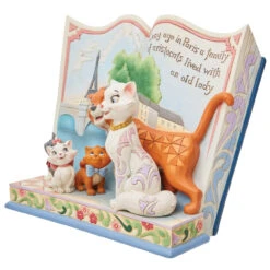 Jim Shore - Disney Traditions - Aristocats Story Book Figurine -Christmas Discount Store Jim Shore Disney Traditions Aristocats Story Book Figurine left 28204.1683554922