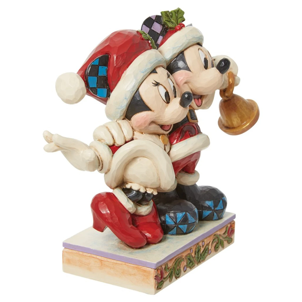 Jim Shore - Disney Traditions - Mickey And Minnie Santas Figurine - Image 2