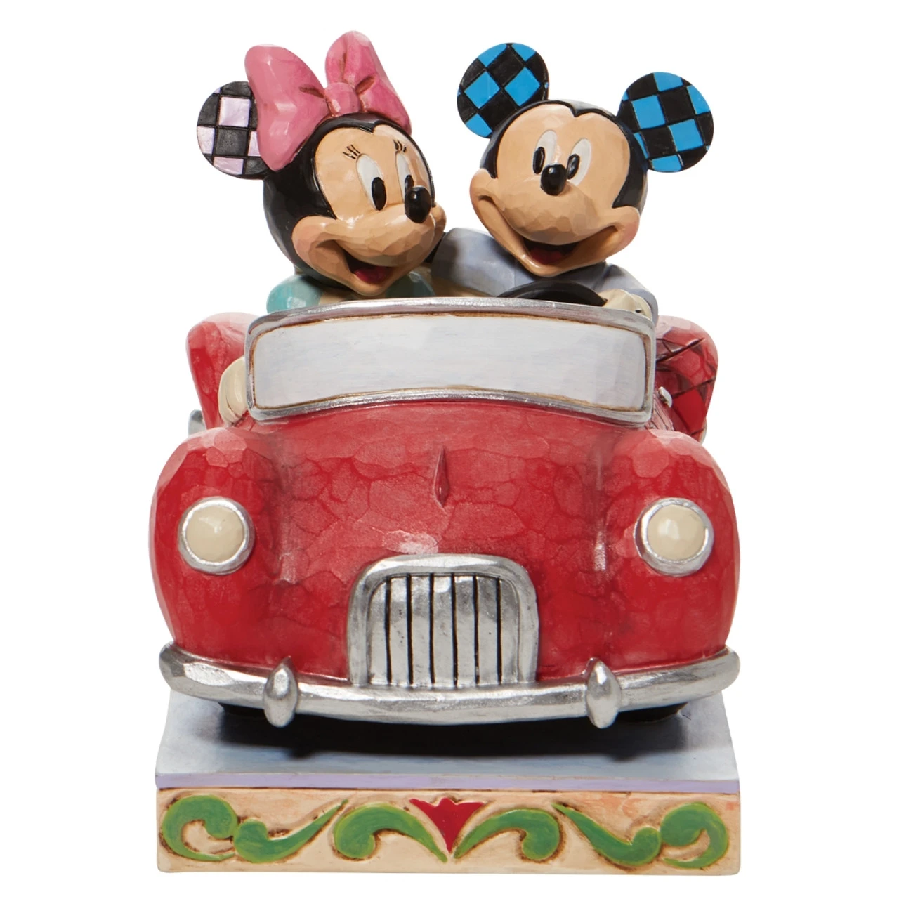 Jim Shore - Disney Traditions - Minnie And Mickey In Car Figurine - Image 2