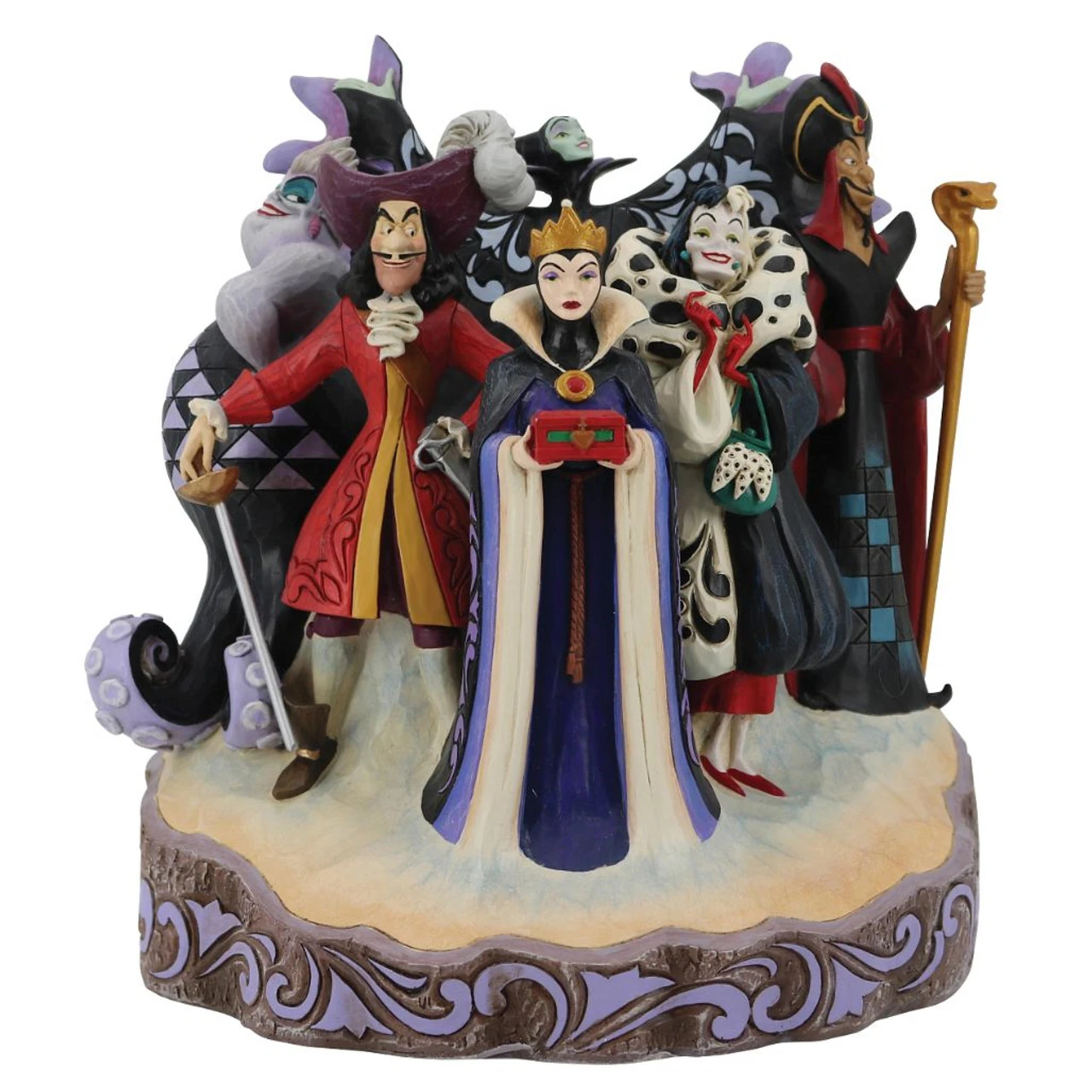 Jim Shore - Disney Traditions - Villains Carved By Heart 3 Jim Shore - Disney Traditions - Villains Carved By Heart