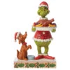 Jim Shore - Dr. Seuss - Grinch With Christmas Dinner Figurine -Christmas Discount Store Jim Shore Dr. Suess Grinch With Christmas Dinner Figurine 35804.1682969679
