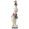 Jim Shore - Frosty The Snowman - Bumble With Stacked Misfit Toy Figurine