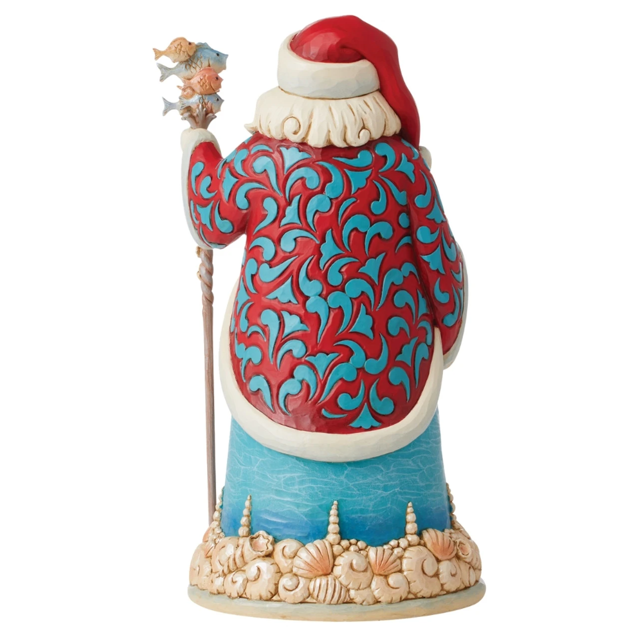 Jim Shore - Heartwood Creek - Coastal Santa Figurine - Image 2