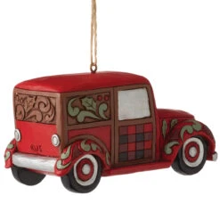 Jim Shore - Heartwood Creek - Highland Glen Santa In Woody Wagon Ornament 5 Jim Shore - Heartwood Creek - Highland Glen Santa In Woody Wagon Ornament -Christmas Discount Store Jim Shore Heartwood Creek Highland Glen Santa In Woody Wagon Ornament back 54986.1683140088