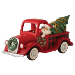 Jim Shore - Heartwood Creek - Highland Glen Santa Truck Figurine -Christmas Discount Store Jim Shore Heartwood Creek Highland Glen Santa Truck Figurine 1 36160.1683125780