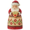 Jim Shore - Heartwood Creek - Mini Santa Holding Heart Figurine -Christmas Discount Store Jim Shore Heartwood Creek Mini Santa Holding Heart Figurine 68250.1683215167