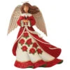 Jim Shore - Heartwood Creek - Red Christmas Angel Figurine -Christmas Discount Store Jim Shore Heartwood Creek Red Christmas Angel Figurine 86469.1681412462