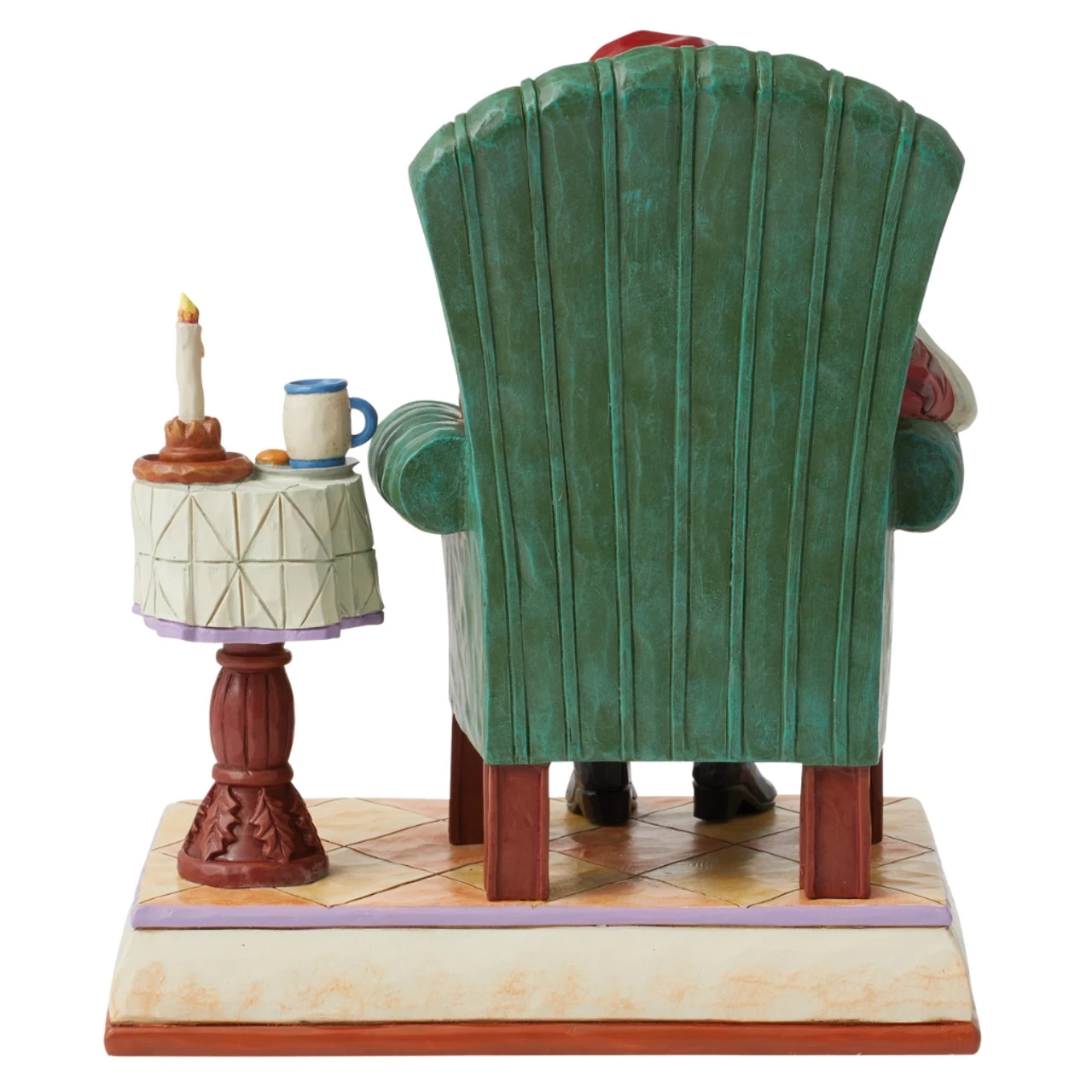 Jim Shore - Heartwood Creek - Santa Reading Twas The Night Figurine - Image 2