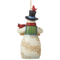 Jim Shore - Heartwood Creek - Snowman With Christmas Sign Ornament 5 Jim Shore - Heartwood Creek - Snowman With Christmas Sign Ornament -Christmas Discount Store Jim Shore Heartwood Creek Snowman With Christmas Sign Ornament back 23909.1683227463