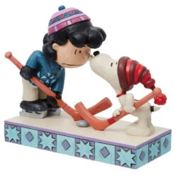 Jim Shore - Peanuts - Snoopy And Lucy Playing Hockey Figurine -Christmas Discount Store Jim Shore Peanuts Snoopy And Lucy Playing Hockey Figurine left 57173.1683227703