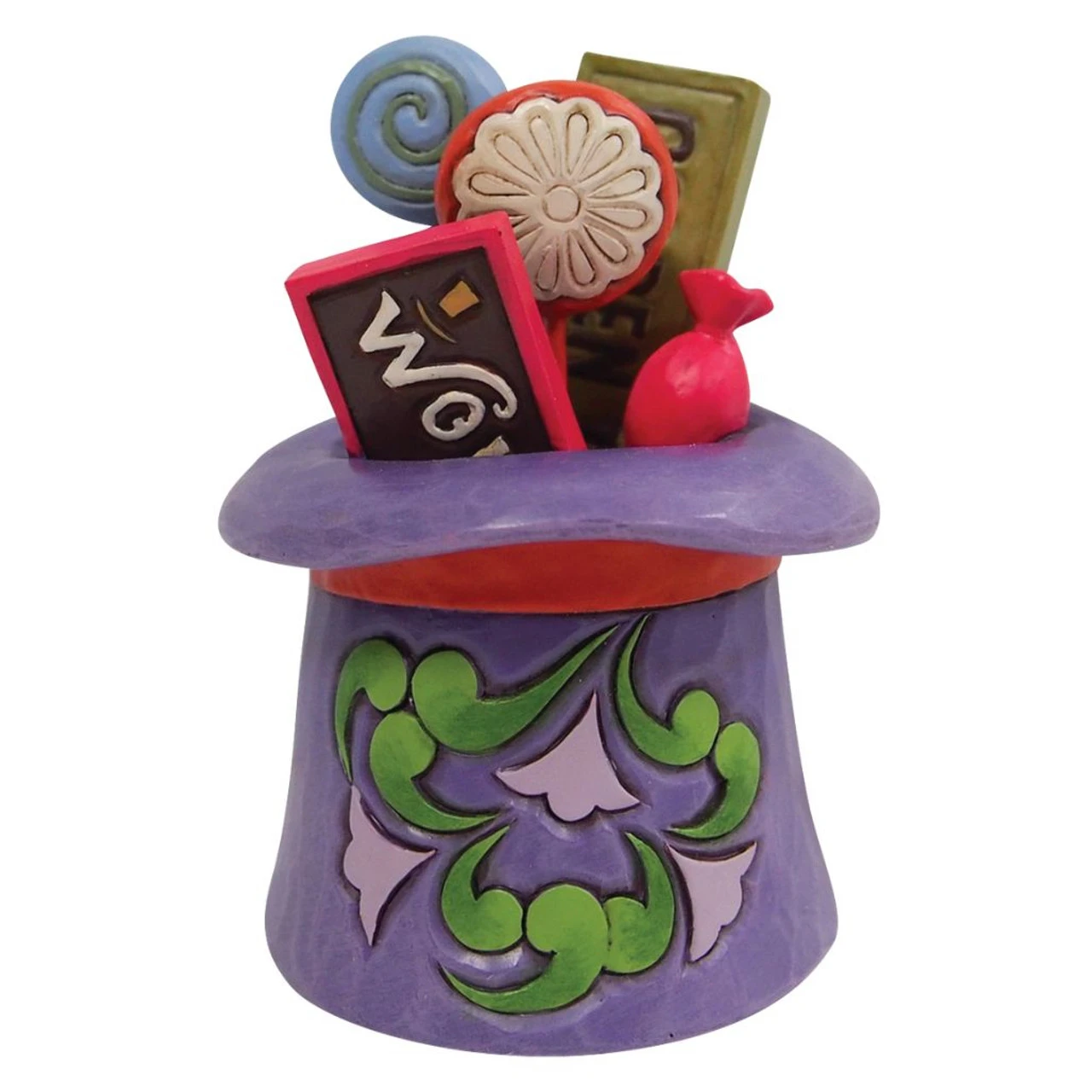 Jim Shore - Willy Wonka - Mini Willy Wonka Hat Figurine