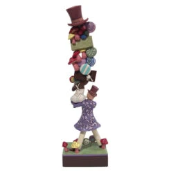 Jim Shore - Willy Wonka - Willy Wonka Stacked Icons Figurine -Christmas Discount Store Jim Shore Willy Wonka Willy Wonka Stacked Icons Figurine back 36167.1683561600