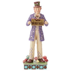 Jim Shore - Willy Wonka - Willy Wonka With Rotating Wonka Bar Figurine 7 Jim Shore - Willy Wonka - Willy Wonka With Rotating Wonka Bar Figurine -Christmas Discount Store Jim Shore Willy Wonka Willy Wonka With Rotating Wonka Bar Figurine ticket 66483.1683561432